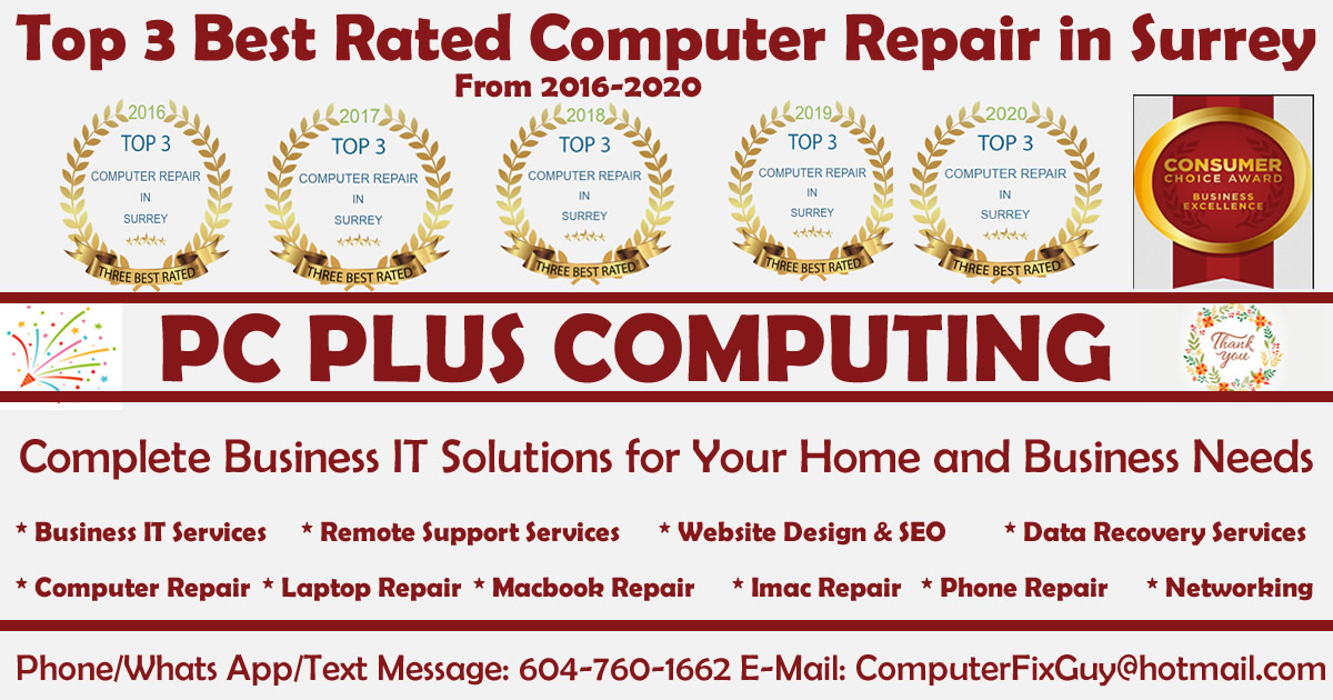 Best Computer Repair shop in surrey